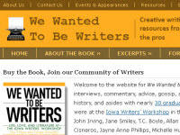 We Wanted to Be Writers website